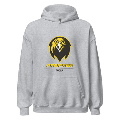 Classic | Hoodie | Pfeiffer University Golf | Falcon Logo