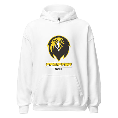 Classic | Hoodie | Pfeiffer University Golf | Falcon Logo