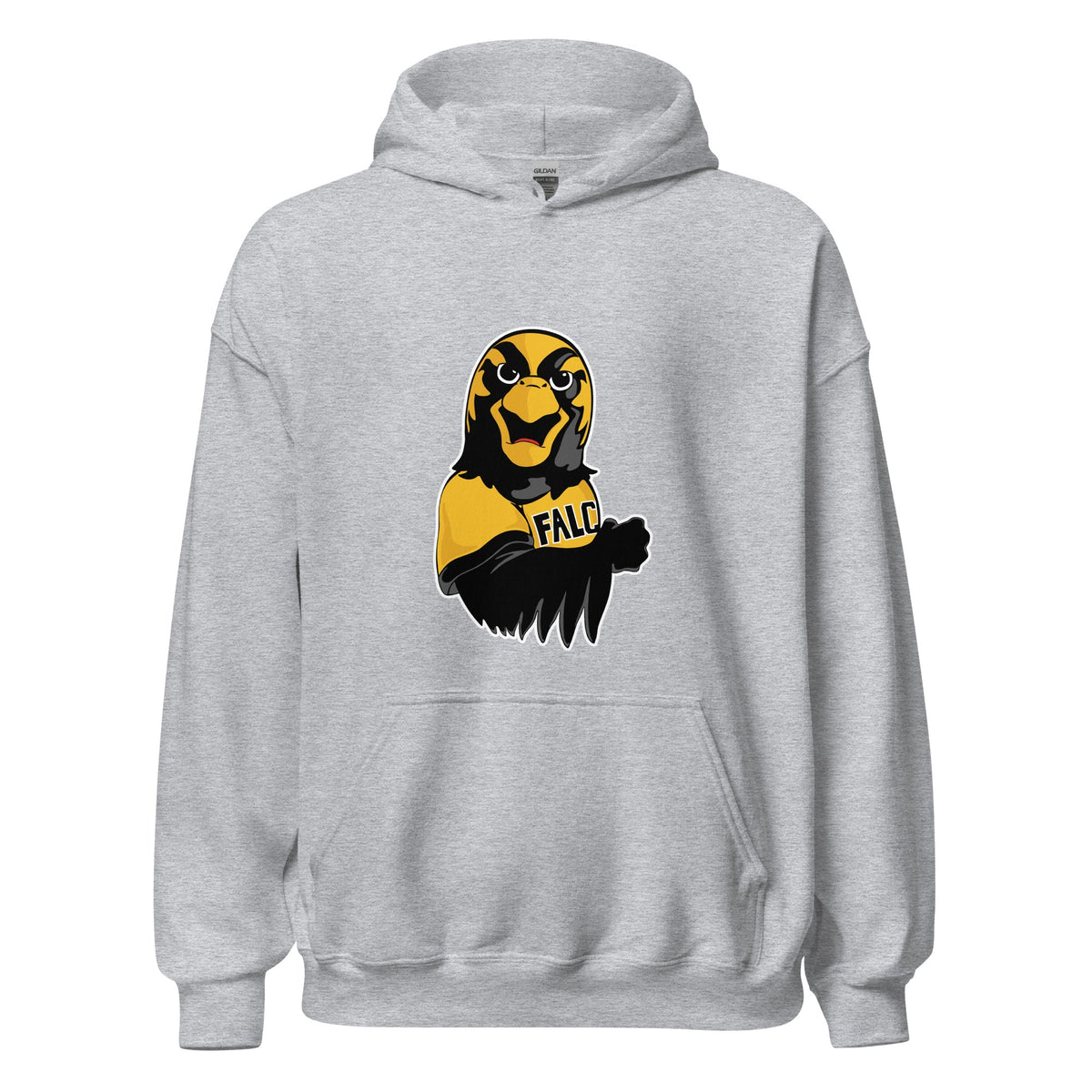 Classic | Hoodie | Pfeiffer University Golf | Mascot Logo