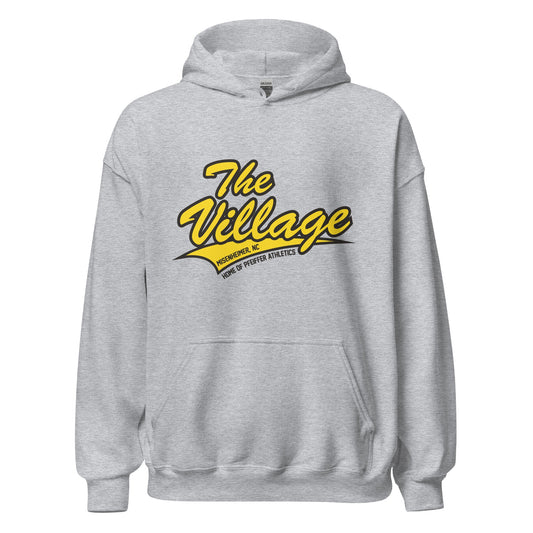 Classic | Hoodie | Pfeiffer University Golf | Village Logo