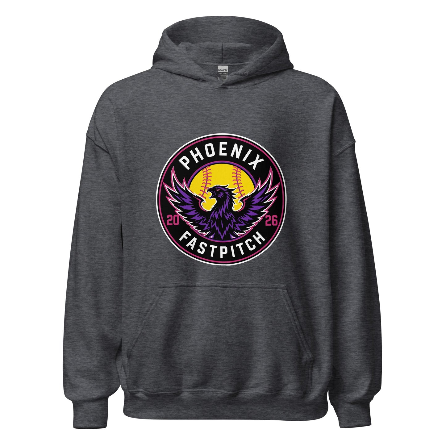 Classic | Hoodie | Phoenix Fastpitch | Badge Logo