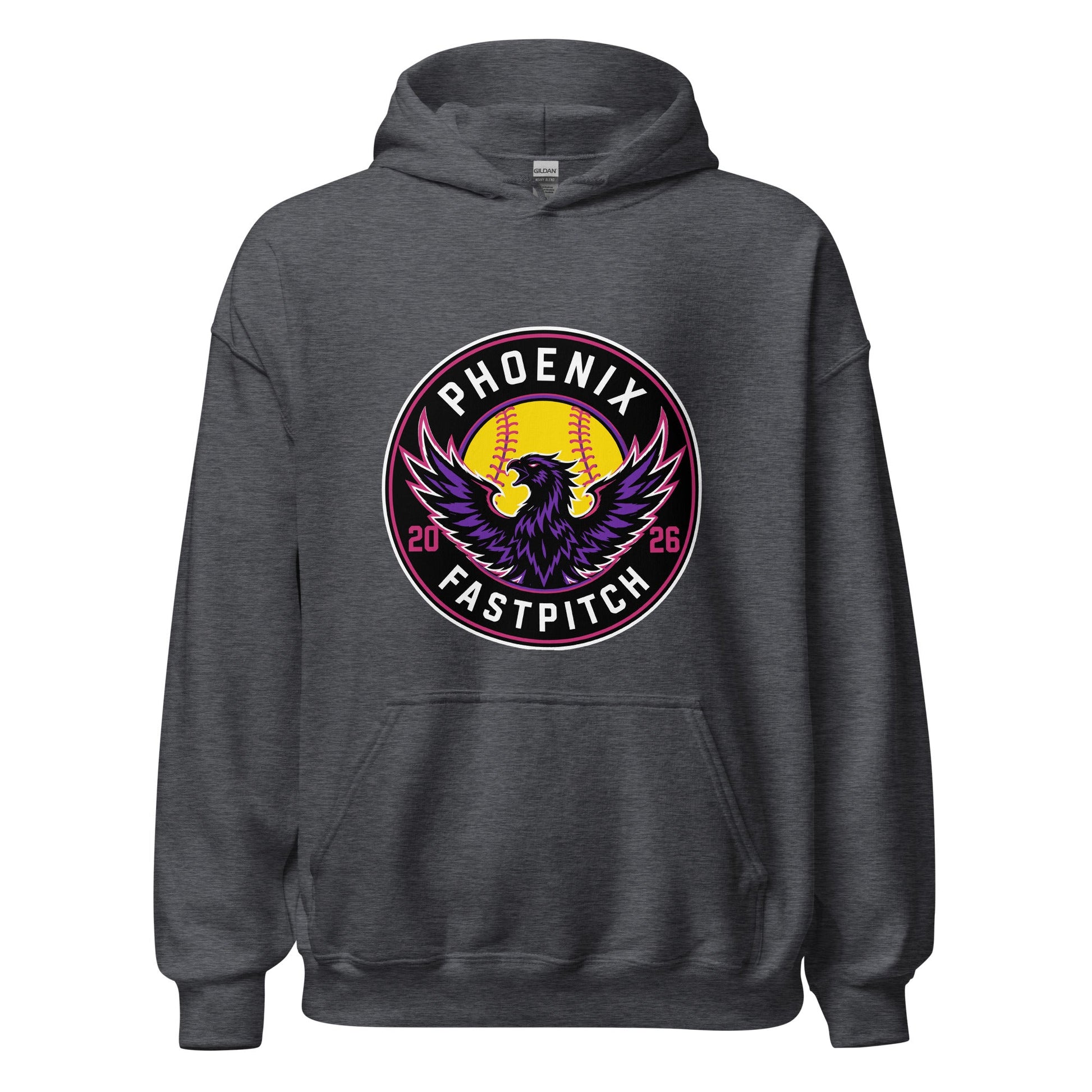 Classic | Hoodie | Phoenix Fastpitch | Badge Logo
