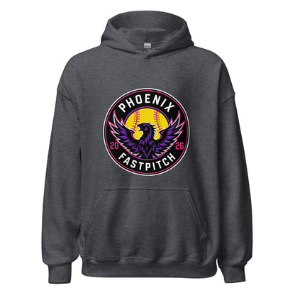 Classic | Hoodie | Phoenix Fastpitch | Badge Logo