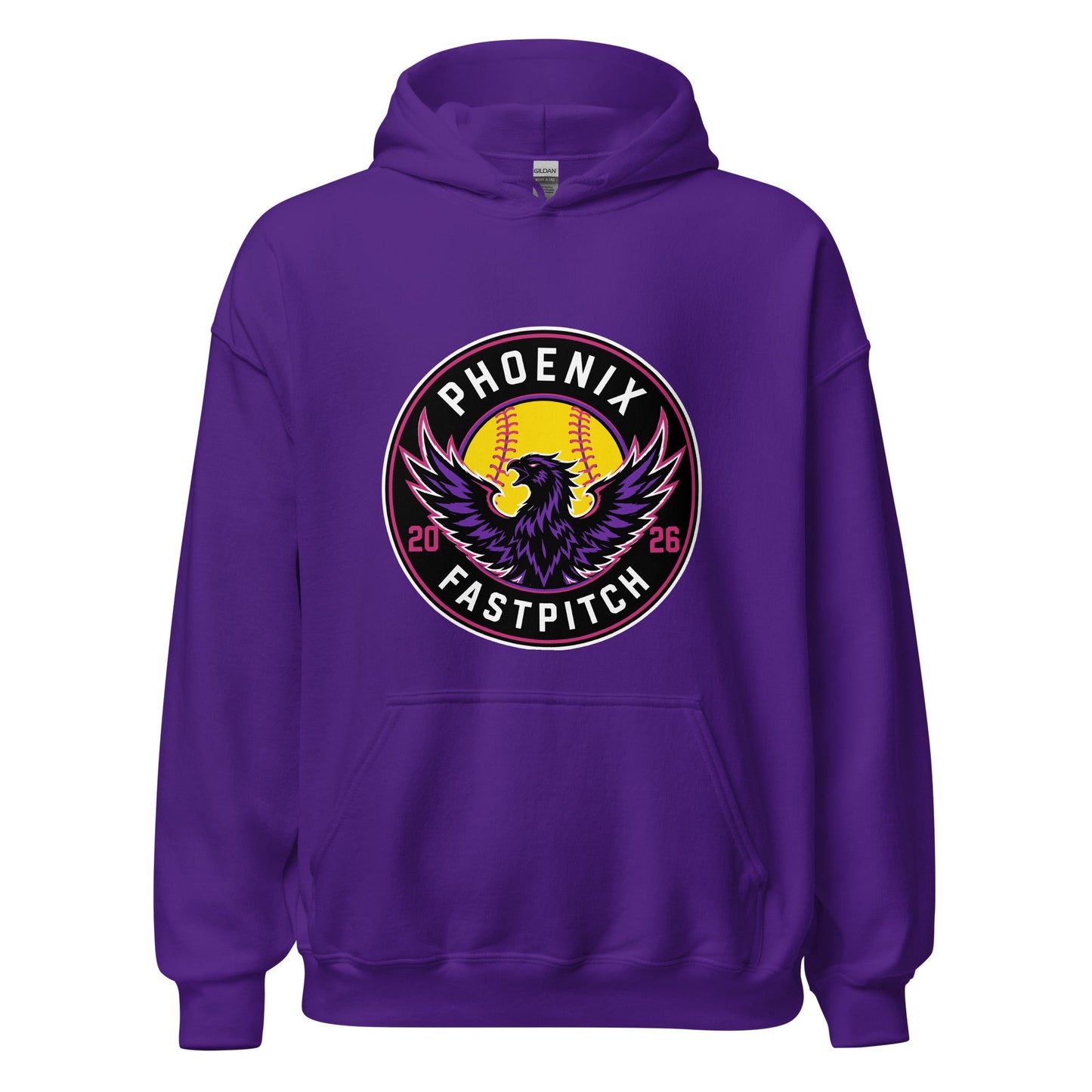 Classic | Hoodie | Phoenix Fastpitch | Badge Logo