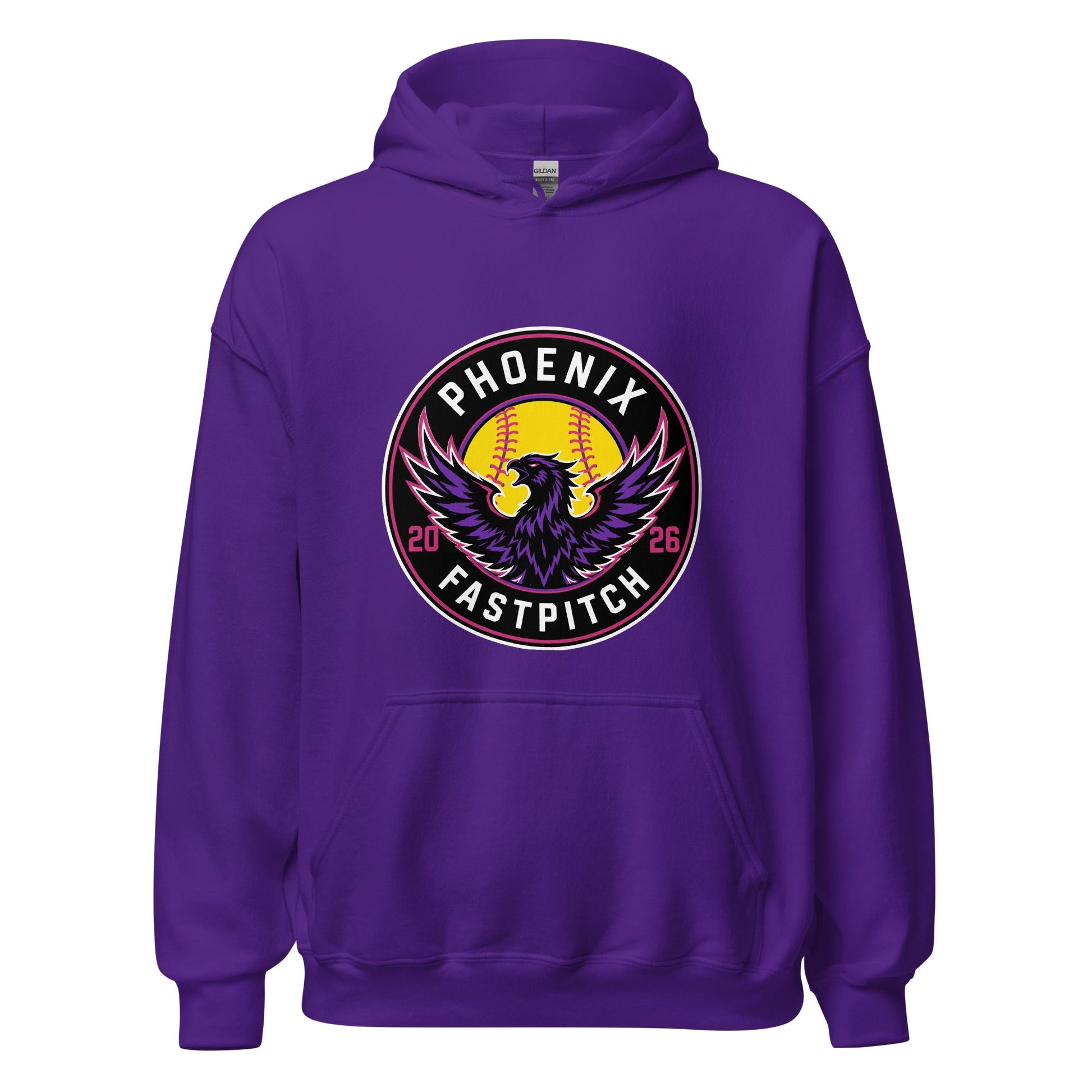 Classic | Hoodie | Phoenix Fastpitch | Badge Logo