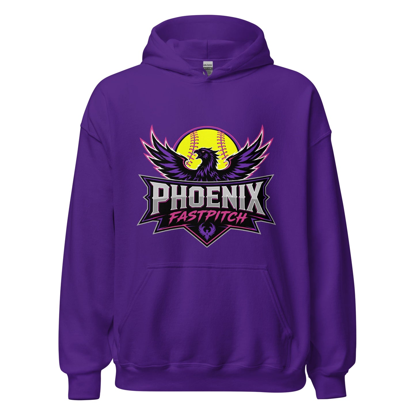 Classic | Hoodie | Phoenix Fastpitch | Emblem Logo