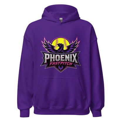 Classic | Hoodie | Phoenix Fastpitch | Emblem Logo