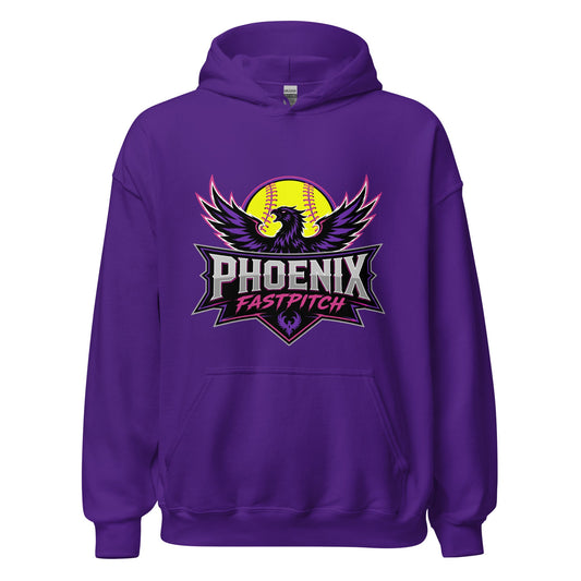 Classic | Hoodie | Phoenix Fastpitch | Emblem Logo