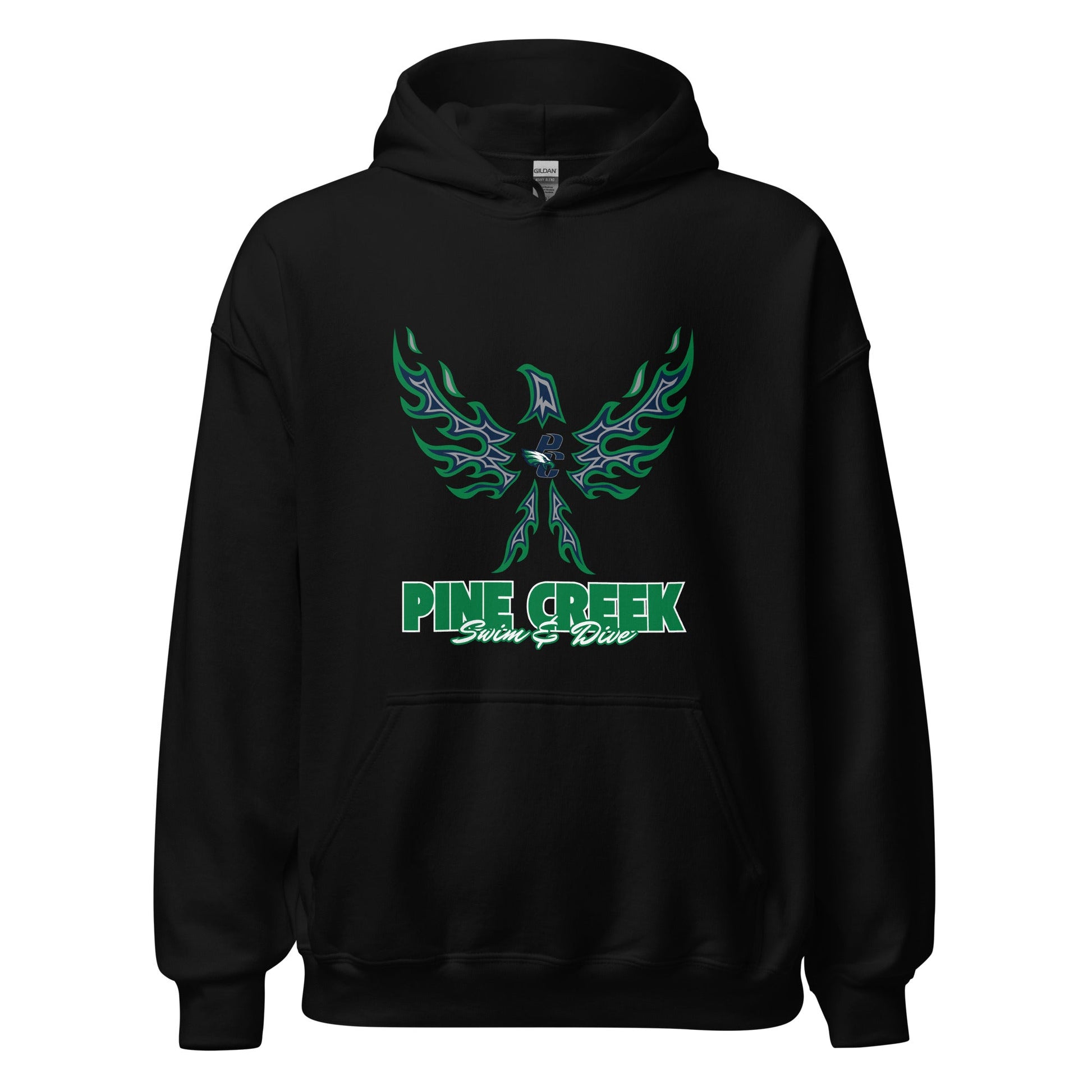 Classic | Hoodie | PINE CREEK SWIM & DIVE | '24 Logo