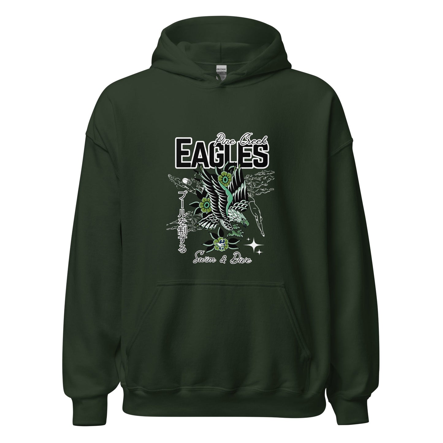 Classic | Hoodie | PINE CREEK SWIM & DIVE | '25 Logo
