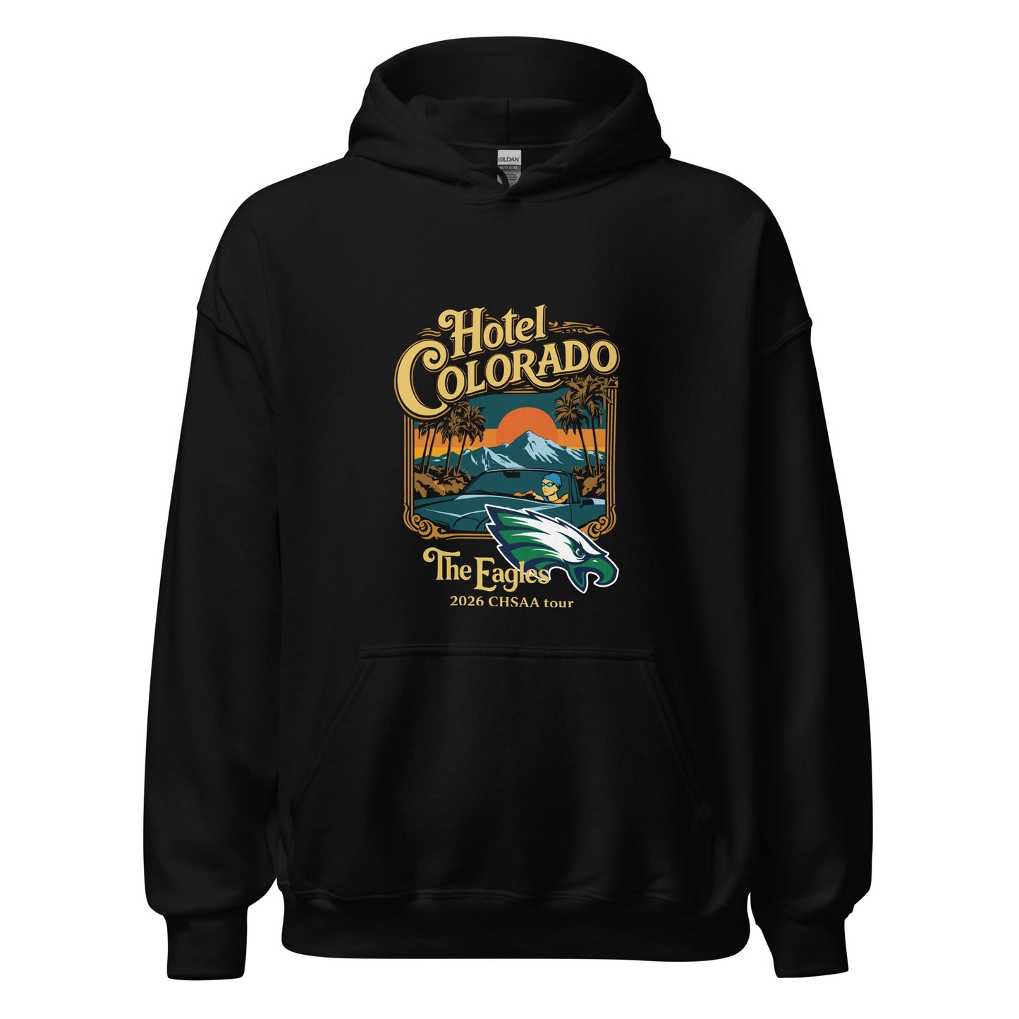 Classic | Hoodie | PINE CREEK SWIM & DIVE | Hotel Colorado Logo