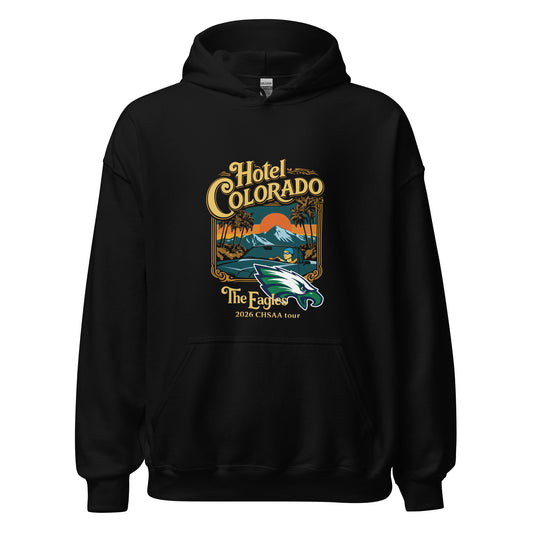 Classic | Hoodie | PINE CREEK SWIM & DIVE | Hotel Colorado Logo