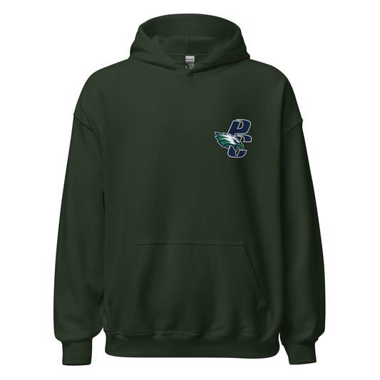 Classic | Hoodie | PINE CREEK SWIM & DIVE | PC Mascot Logo