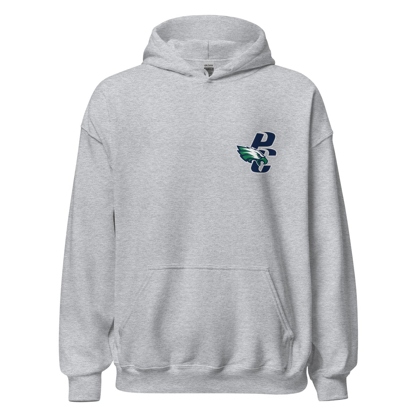 Classic | Hoodie | PINE CREEK SWIM & DIVE | PC Mascot Logo