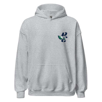 Classic | Hoodie | PINE CREEK SWIM & DIVE | PC Mascot Logo