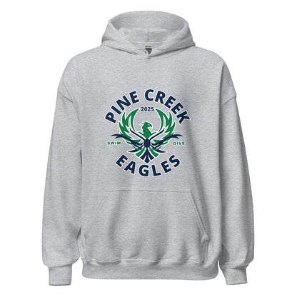 Classic | Hoodie | PINE CREEK SWIM & DIVE | Swim & Dive Logo