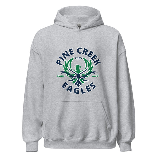 Classic | Hoodie | PINE CREEK SWIM & DIVE | Swim & Dive Logo