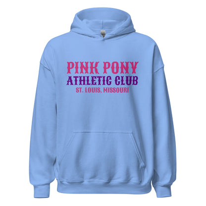 Classic | Hoodie | Pink Pony Athletic Club | Athletic Wordmark Logo