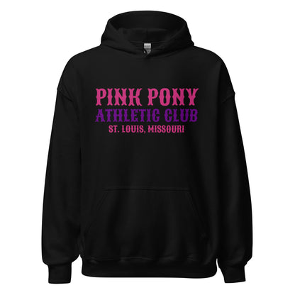 Classic | Hoodie | Pink Pony Athletic Club | Athletic Wordmark Logo