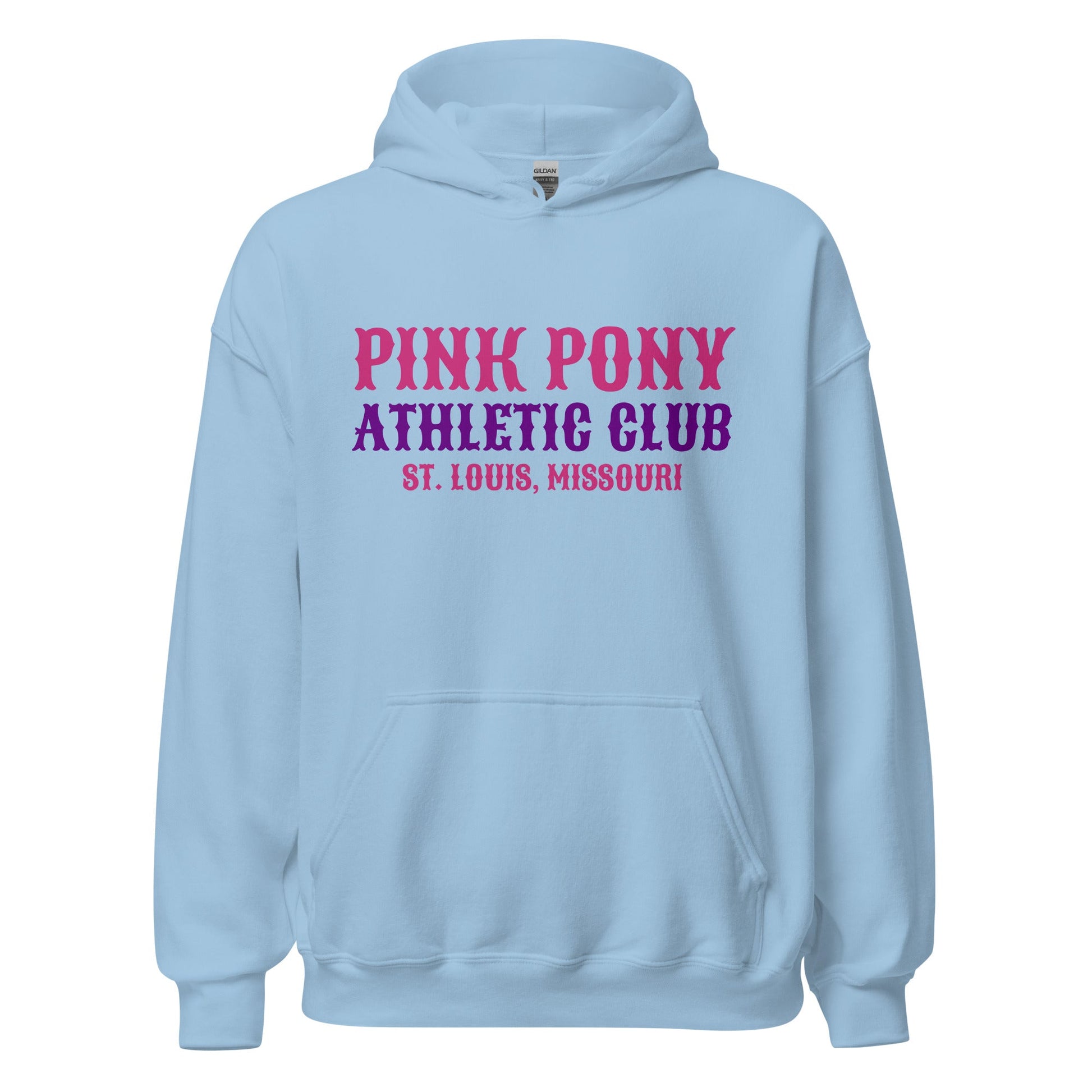 Classic | Hoodie | Pink Pony Athletic Club | Athletic Wordmark Logo