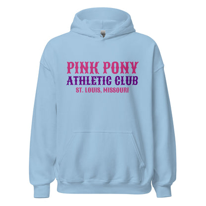 Classic | Hoodie | Pink Pony Athletic Club | Athletic Wordmark Logo