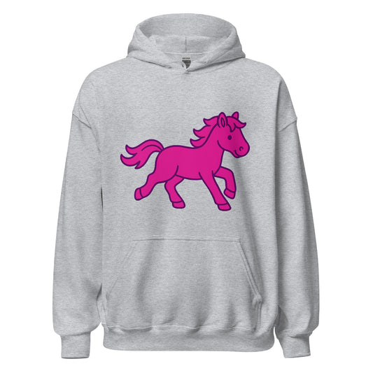 Classic | Hoodie | Pink Pony Athletic Club | Mascot Logo