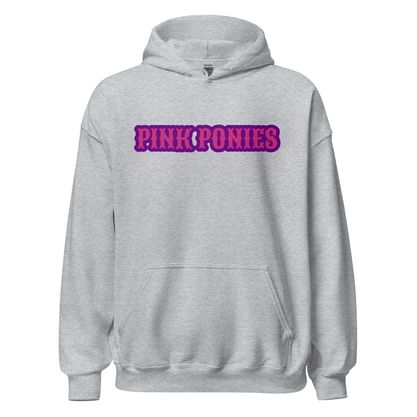 Classic | Hoodie | Pink Pony Athletic Club | Script Logo