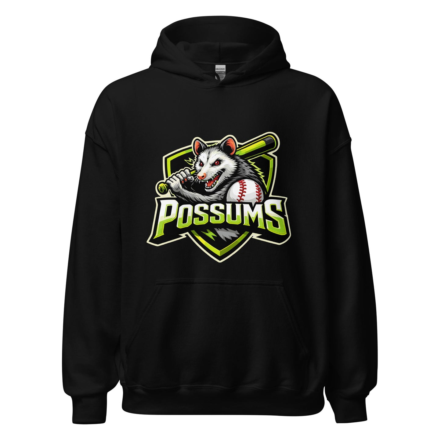 Classic | Hoodie | Possums | Mascot Logo