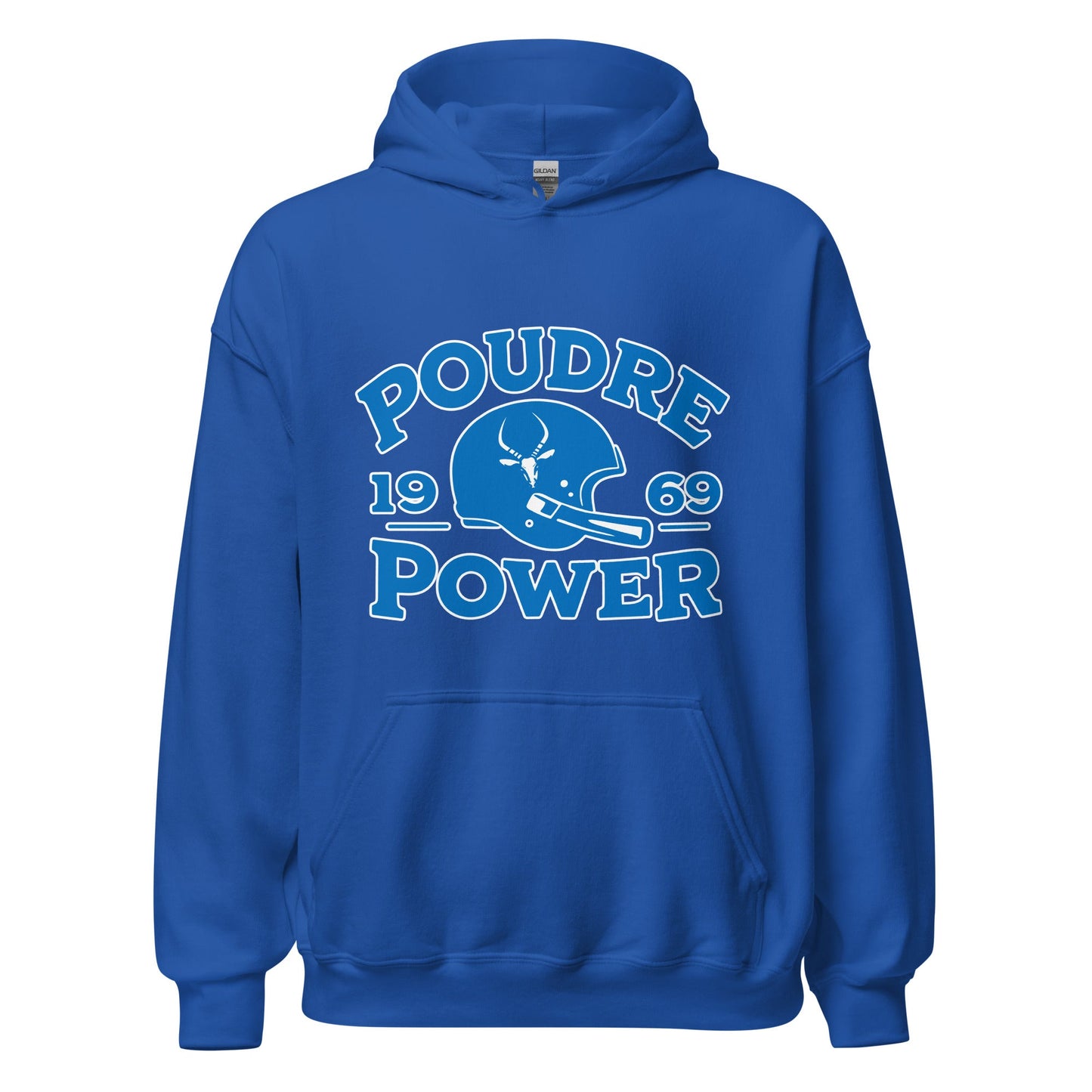 Classic | Hoodie | Poudre Football | Crest Logo