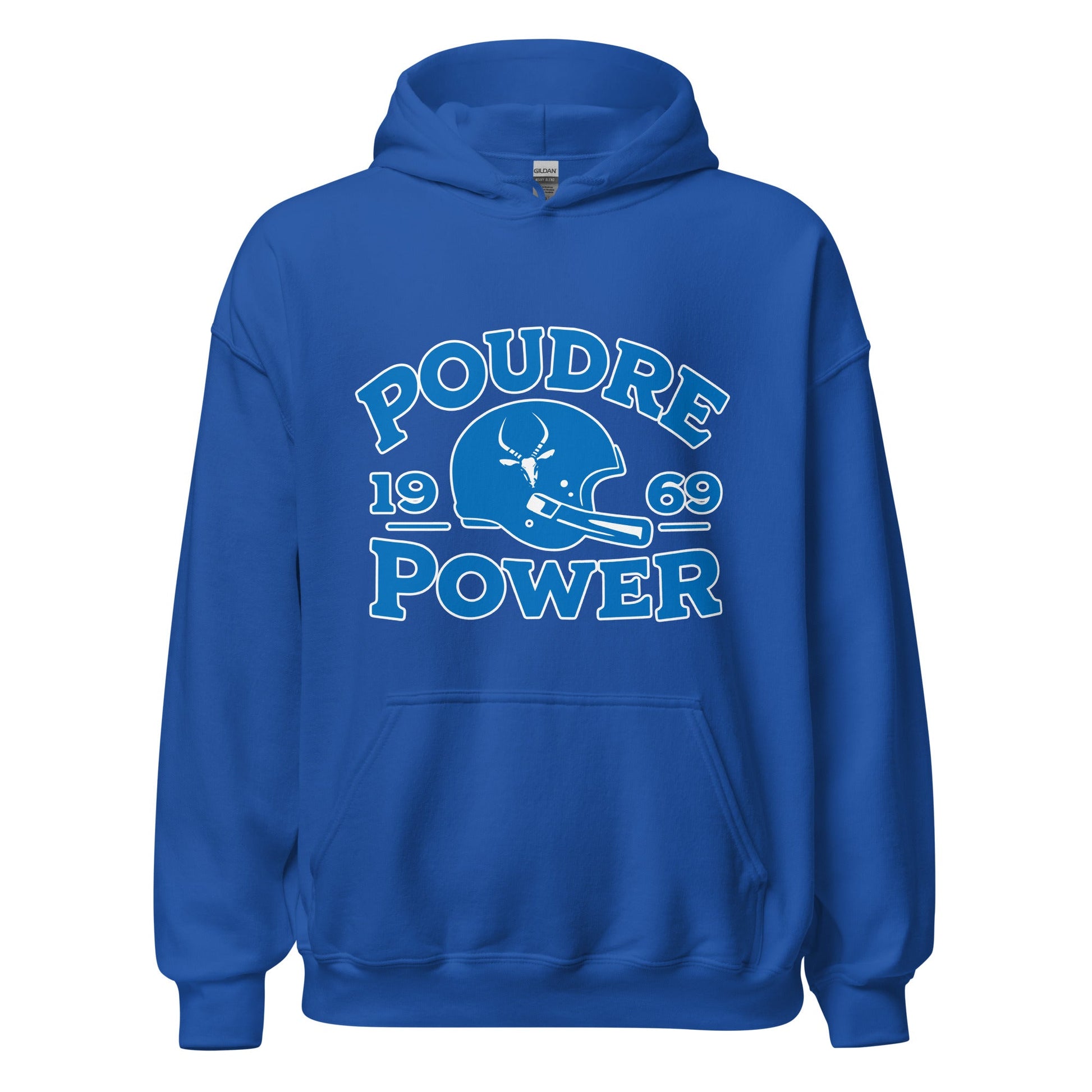 Classic | Hoodie | Poudre Football | Crest Logo