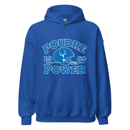 Classic | Hoodie | Poudre Football | Crest Logo