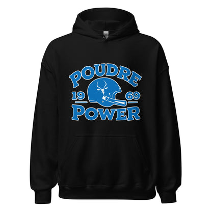 Classic | Hoodie | Poudre Football | Crest Logo