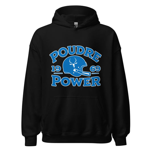 Classic | Hoodie | Poudre Football | Crest Logo