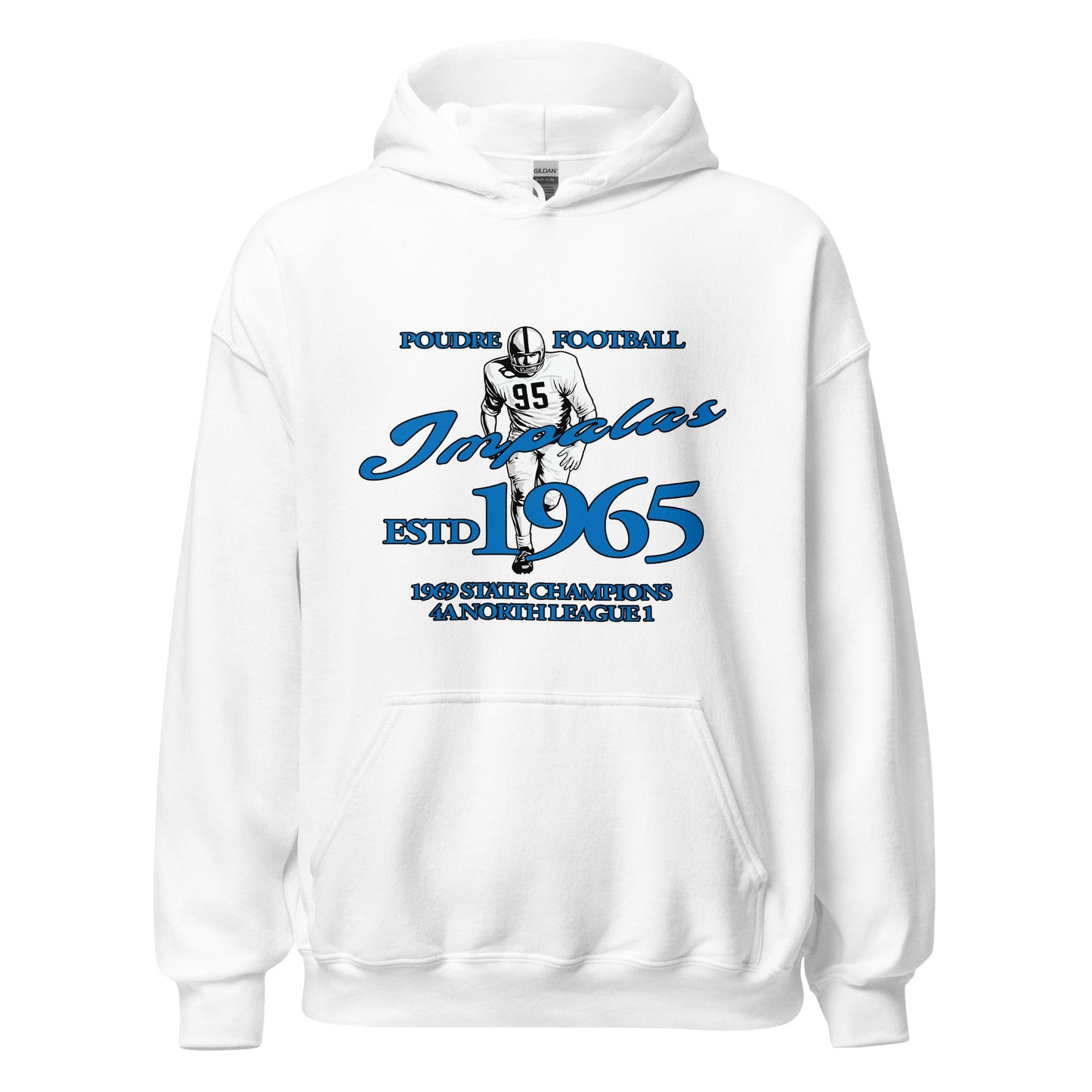 Classic | Hoodie | Poudre Football | Dynasty Athletics Logo