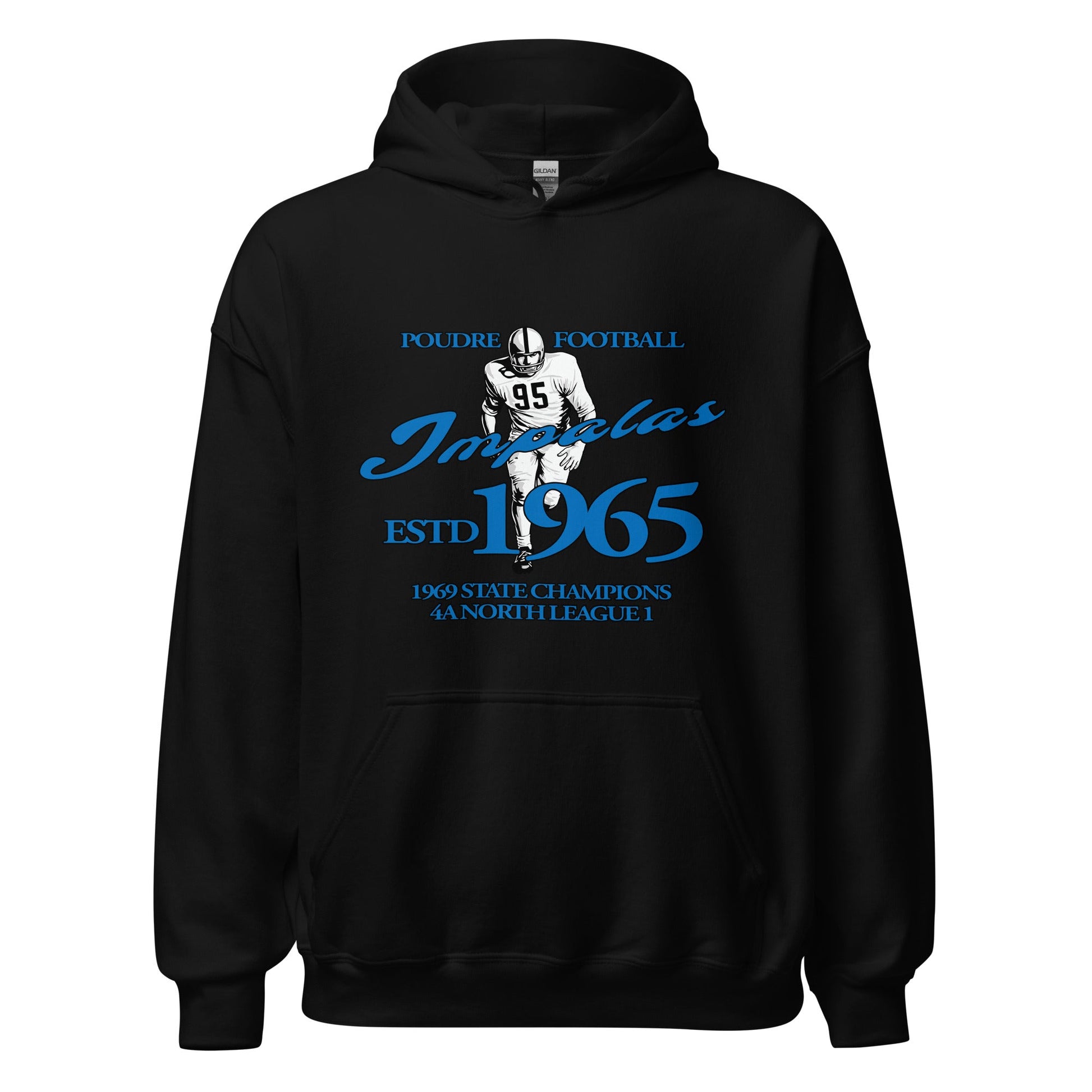 Classic | Hoodie | Poudre Football | Dynasty Athletics Logo