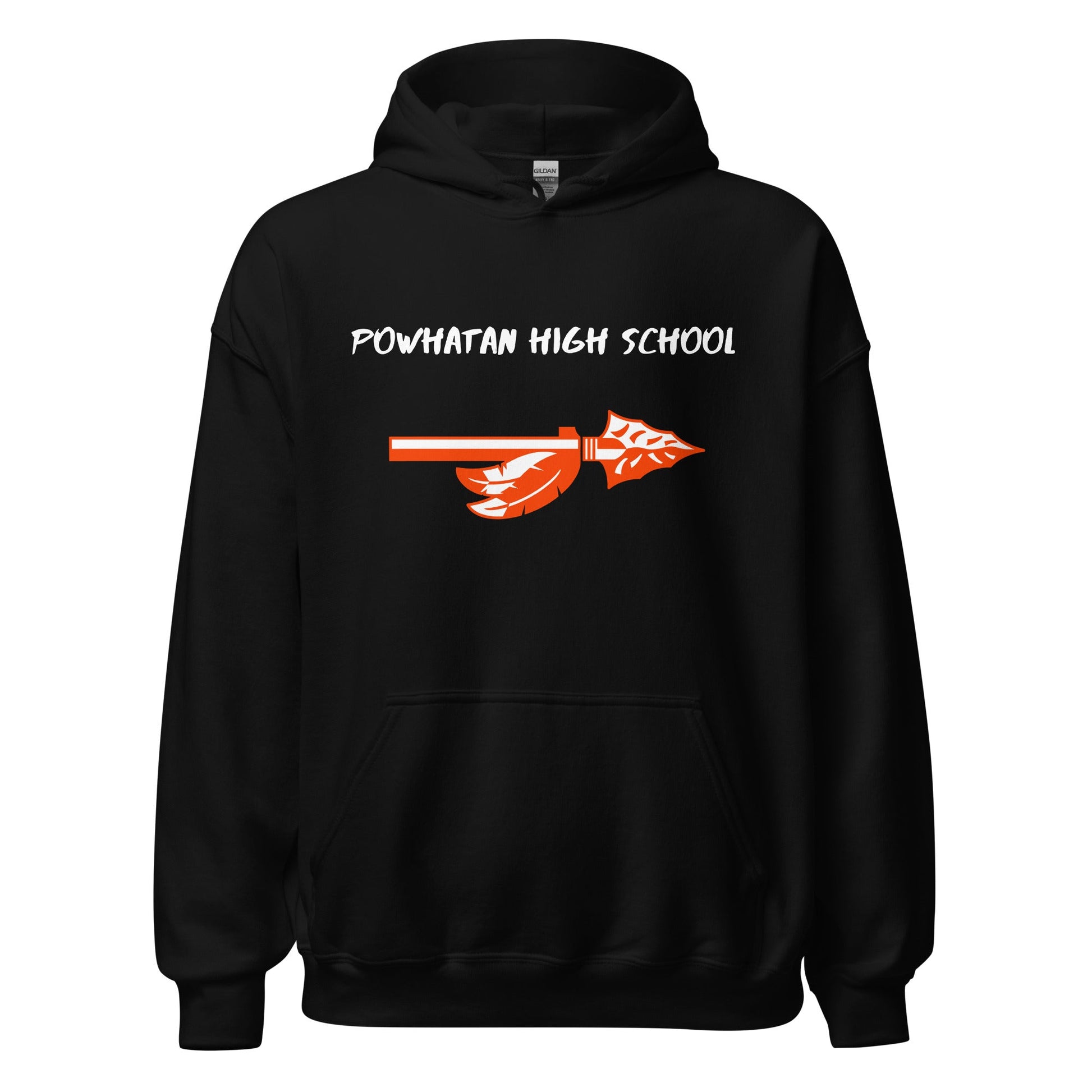 Classic | Hoodie | Powhatan lacrosse | Arrowhead Logo