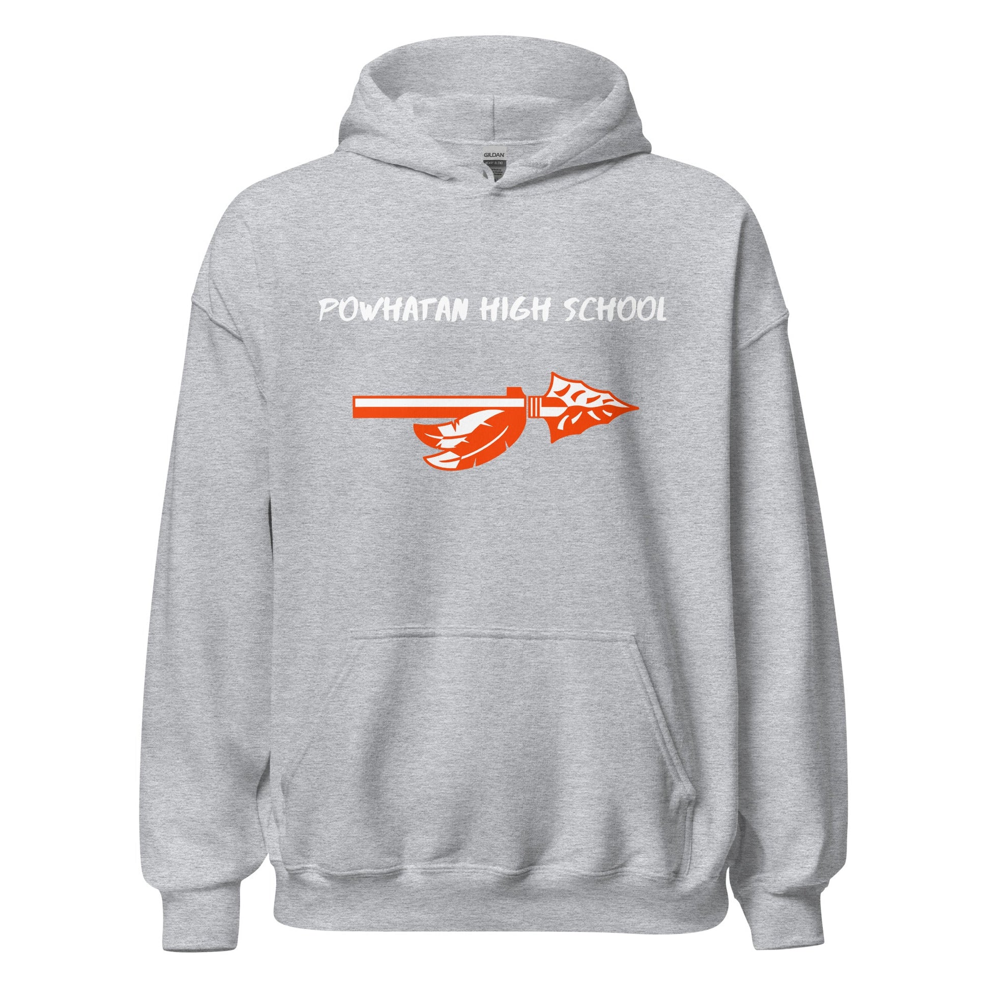Classic | Hoodie | Powhatan lacrosse | Arrowhead Logo