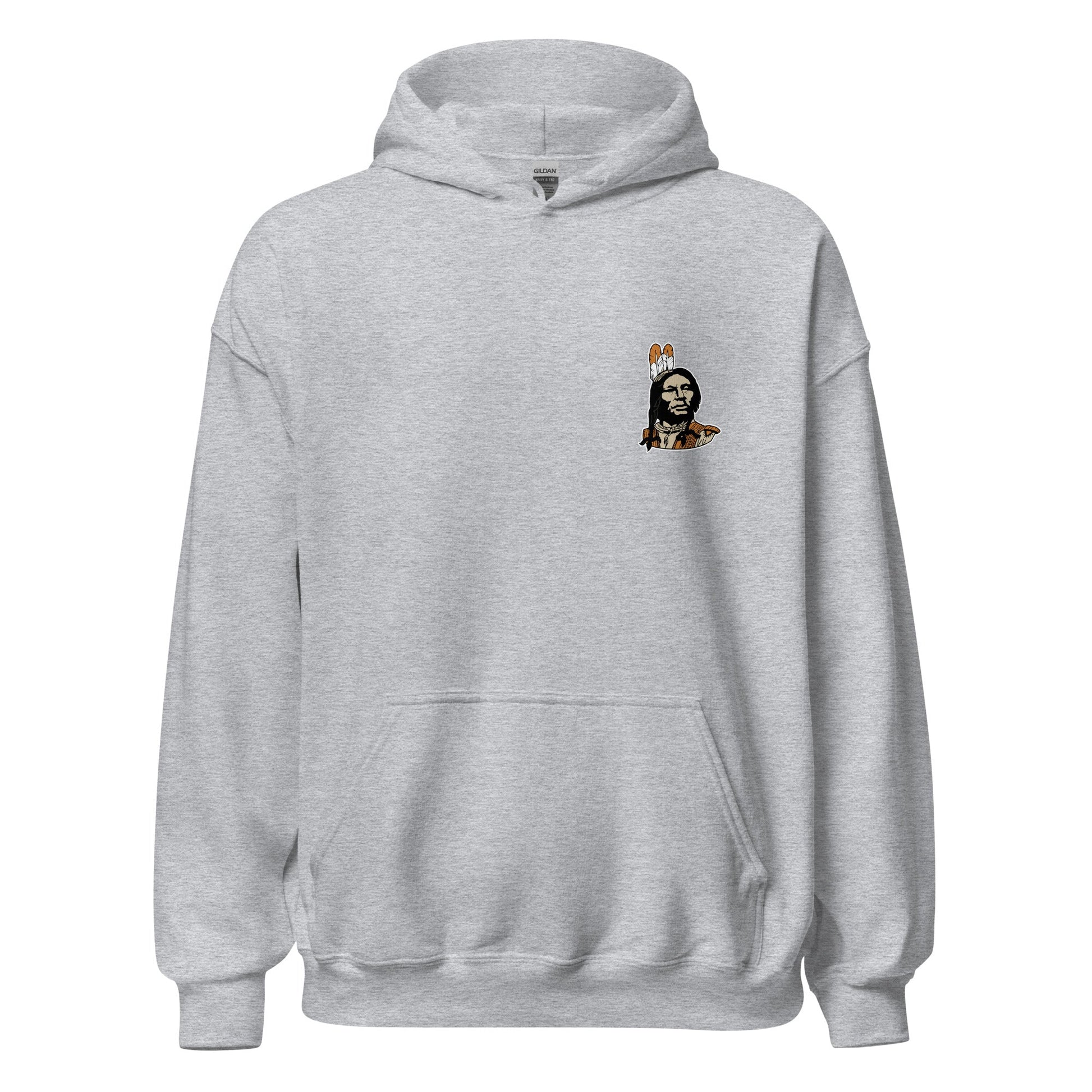 Classic | Hoodie | Powhatan lacrosse | Mascot Logo