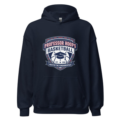 Classic | Hoodie | Professor Hoops Basketball | Crest Logo