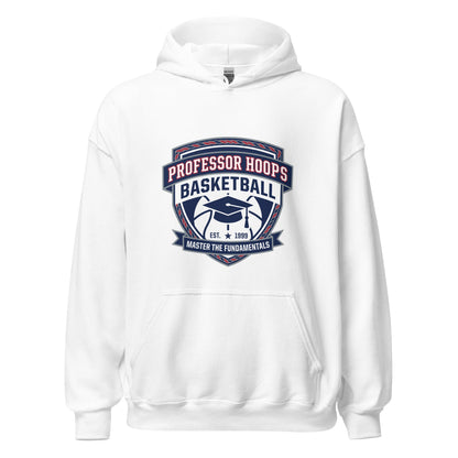 Classic | Hoodie | Professor Hoops Basketball | Crest Logo