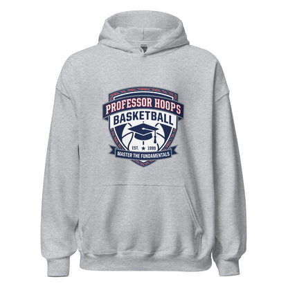 Classic | Hoodie | Professor Hoops Basketball | Crest Logo