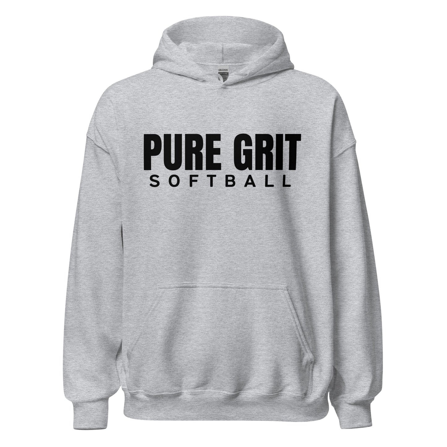 Classic | Hoodie | Pure Grit Softball | Main Logo