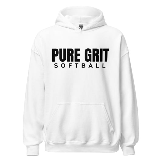Classic | Hoodie | Pure Grit Softball | Main Logo