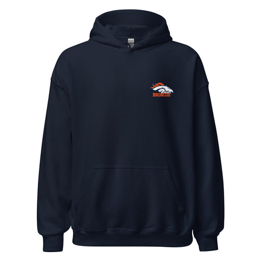 Classic | Hoodie | Rapid City Broncos - BHYFL | Athletics Logo