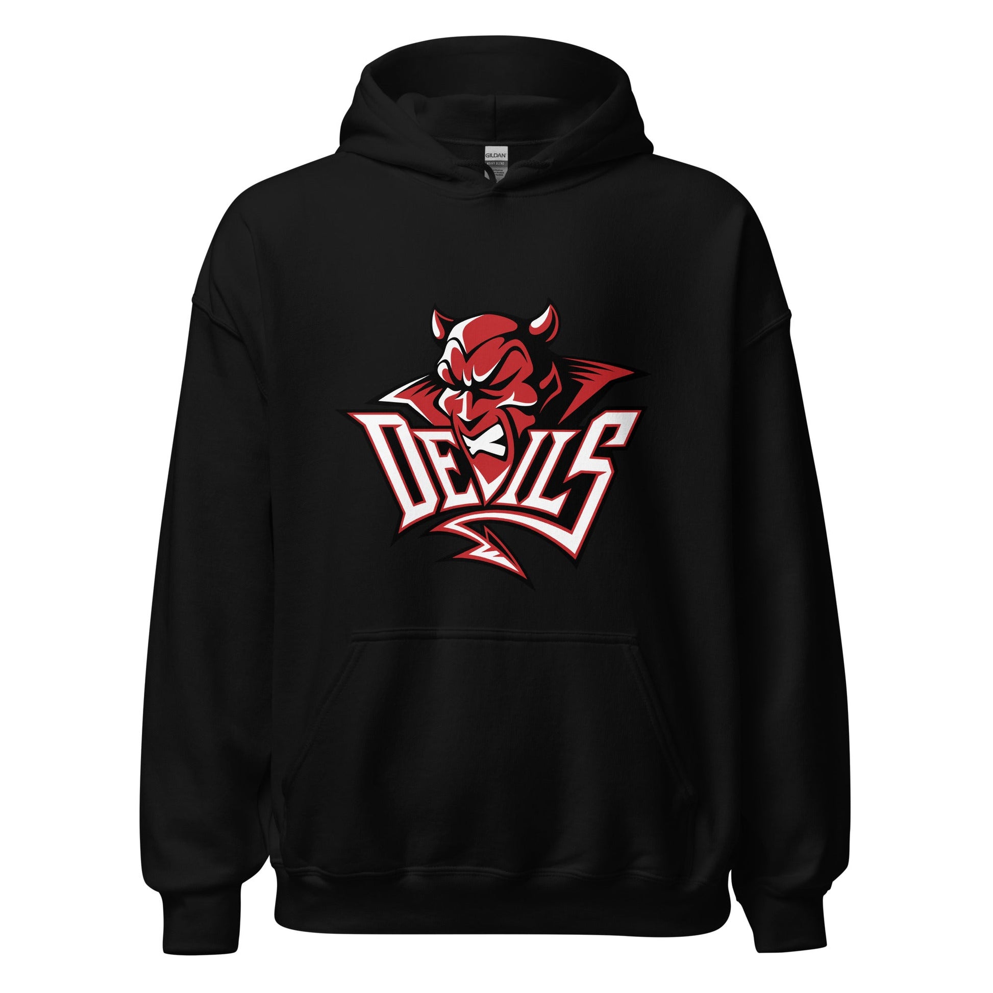 Classic | Hoodie | Red Springs Track and Field | Mascot Logo