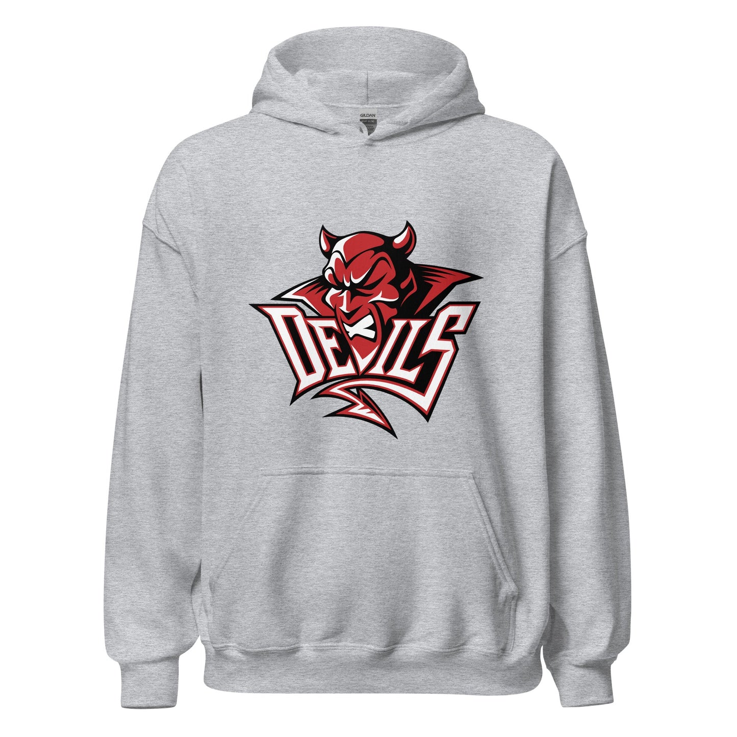 Classic | Hoodie | Red Springs Track and Field | Mascot Logo