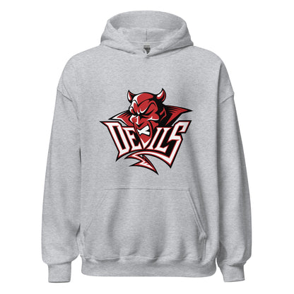 Classic | Hoodie | Red Springs Track and Field | Mascot Logo