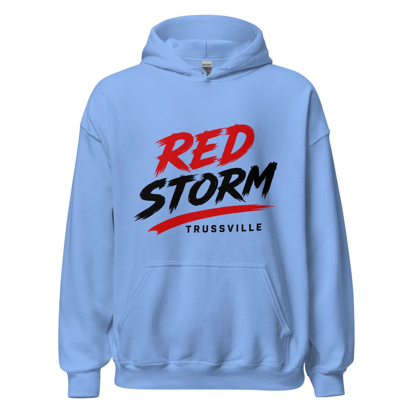 Classic | Hoodie | Red Storm | Modern Script Logo