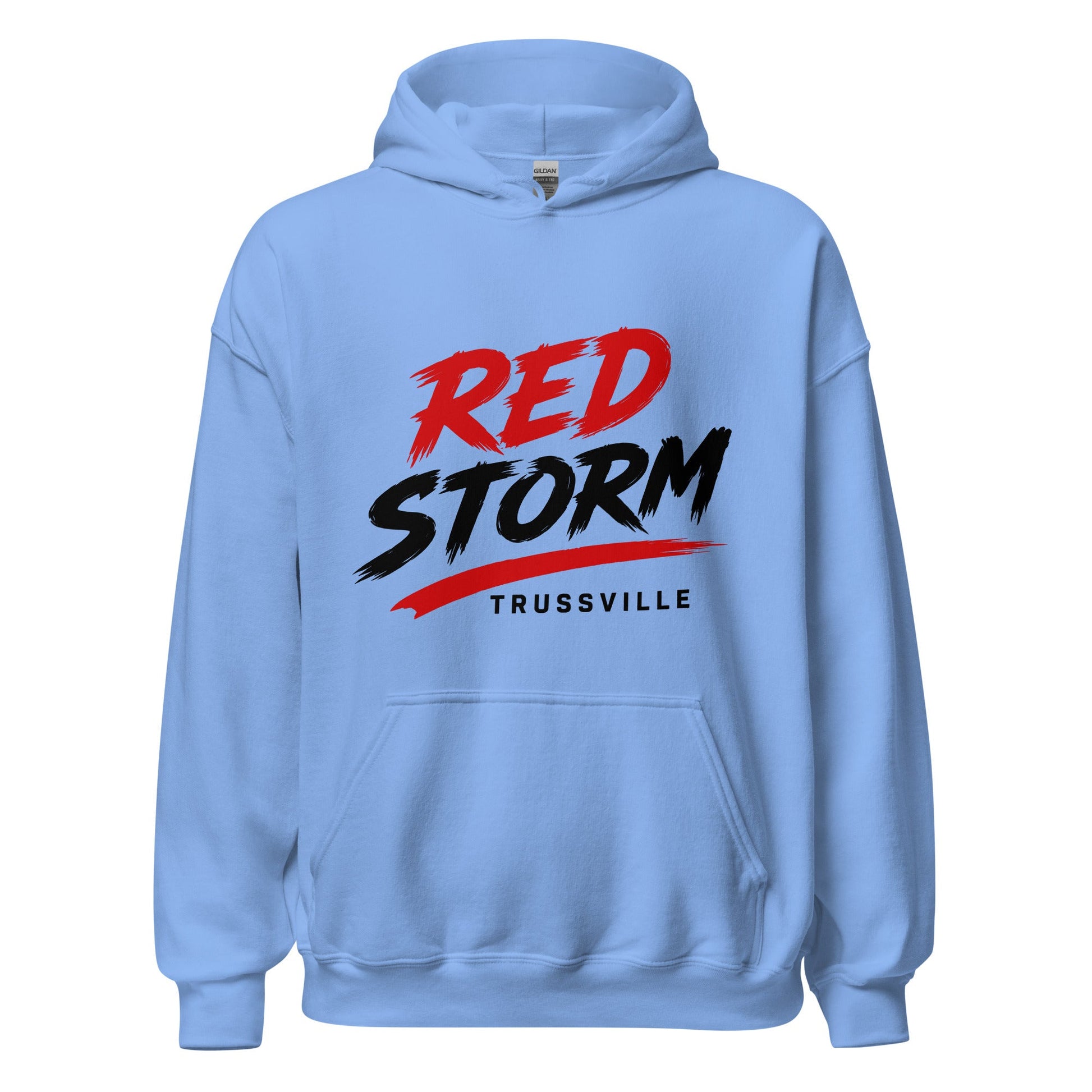 Classic | Hoodie | Red Storm | Modern Script Logo