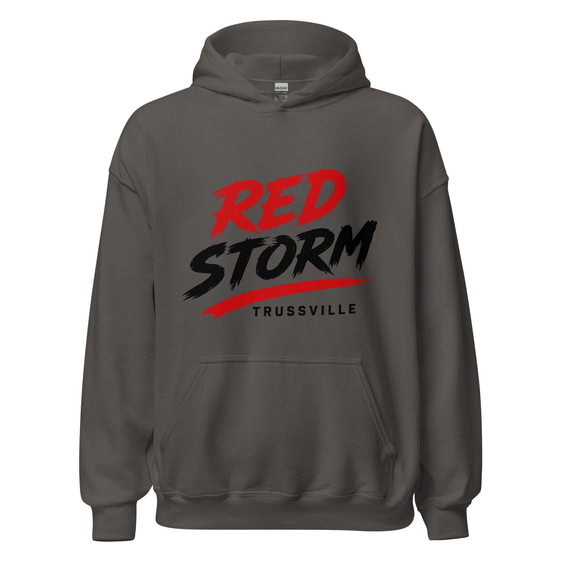 Classic | Hoodie | Red Storm | Modern Script Logo